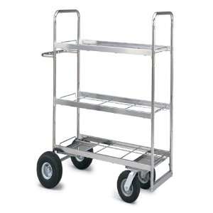   : Extra Long. Triple Decker Frame Cart With Air Tire: Office Products