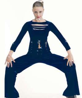 HURRICANE Rhinestone Competitor Dance Costume Adult Large & Adult 