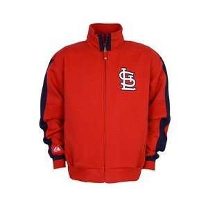 St. Louis Cardinals ThermaBase Track Jacket   Red Medium:  