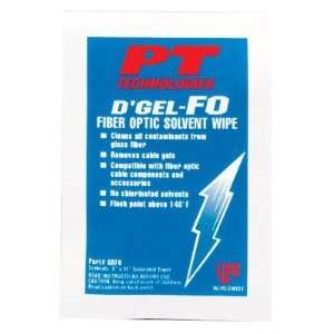 Gel FO Fiber Optic Solvent Wipes   dgel fo cable cleaner144 wipes 
