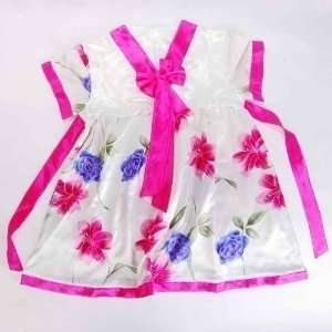  Girls Flower Korean Hanbok Mini Dress Skirt Rose Available 