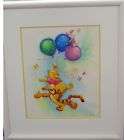 Tom duBois Winnie the Pooh and Tigger  Original Pastel