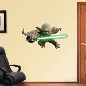   Star Wars Yoda Vinyl Wall Graphic Decal Sticker Poster: Home & Kitchen