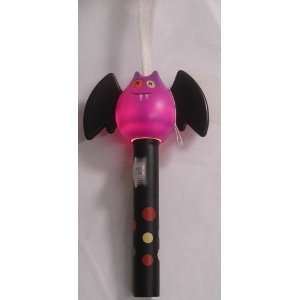  Russ Berrie Light Up Halloween Bat Wand 