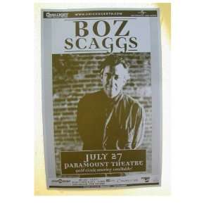  Boz Scaggs Handbill Poster
