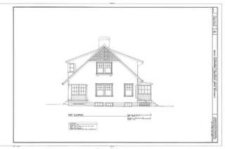 American bungalow house, home blueprints, traditional craftsman style 