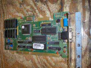 TMI 4820 ISA VGA Trident TVGA8900B Controller Card  