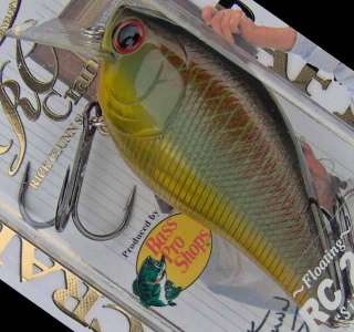 Lucky Craft RC 2.5 ~ Shallow Squarebill ~ Golden Copper Green Shad 