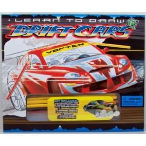  Learn to Draw Kit ~ Drift Cars: Toys & Games