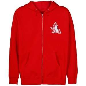  NCAA Hartford Hawks Youth Red Logo Applique Full Zip Hoody 