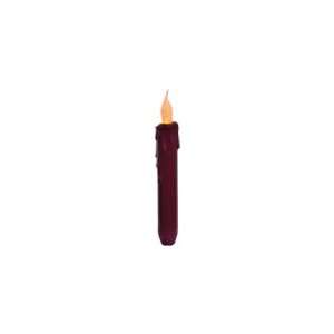  Silicone Tipped Battery Operated LED Taper Candle 
