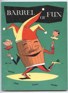 BARREL OF FUN, SC book/ Kids guide to Jokes & Tricks !  