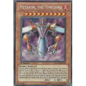   Single Card Metaion, the Timelord PHSW EN098 Secret Rare Toys & Games