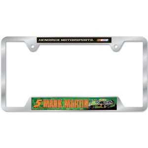    NASCAR Mark Martin Metal License Plate Frame: Sports & Outdoors