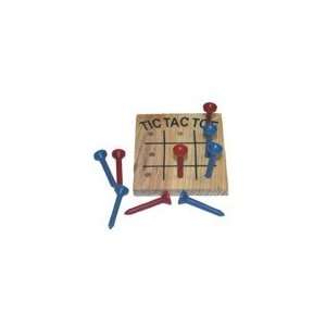  3 Wooden Tic Tac Toe Game: Health & Personal Care