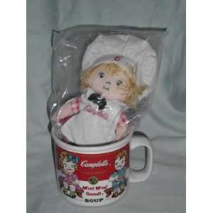  1993 Campbells Soup Kids Porcelain Mug Cup w/ Beanie 7 