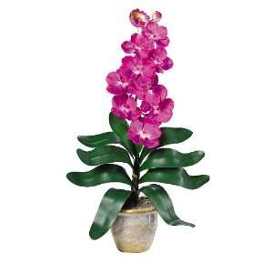  Single Stem Vanda Orchid Silk Flower Arrangement: Home 