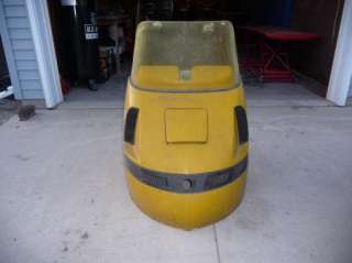   1970 Ski Doo 399cc Olympic Bubble Nose Hood with Speedometer  