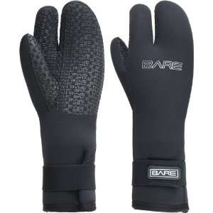 Bare 7mm Unisex Three Finger Scuba Dive Mitt  Sports 