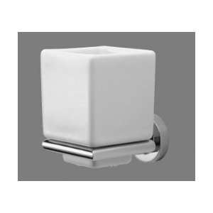   Tooth Brush Holder   Ceramic 2090 S SLM EX Chrome/White Home