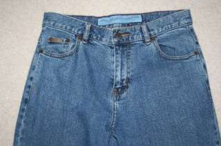 EDDIE BAUER Stretch Jeans Size 6 Straight Leg 28 x 31 Denim Womens 