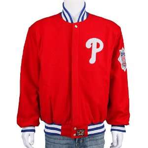    Philadelphia Phillies Big Logo Wool Jacket: Sports & Outdoors