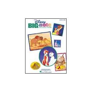  Disney Big Note Collection Big Note Piano Book: Everything 