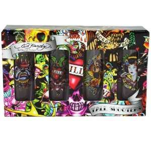  Don Ed Hardy Blended Art Tall Shooters Set of 4 Kitchen 