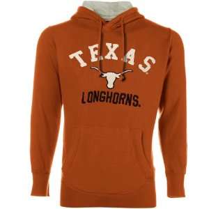   Sweatshirt : Texas Longhorns Burnt Orange Fuse Thermal Pullover Hoody
