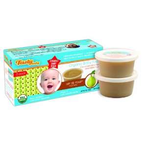 Tastybaby Frozen Organic Baby Food, Hip 2 B Pear, 2 Count, 3.5 Ounce 