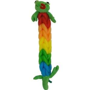Chameleon (or Frog) Child Bath Time Fun: Scrubby Strap with Animal 