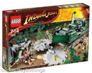 New LEGO Indiana Jones 7626 JUNGLE CUTTER 4 Mini Figure Set Sealed NIB 