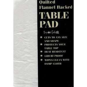 Quilted Flannel Backed Table Pad