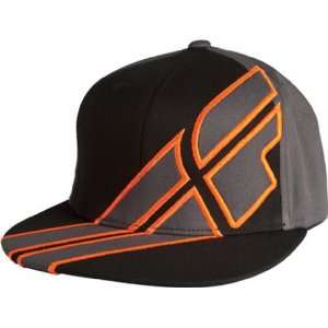  FLY RACING IMPRESS RELEASE CASUAL MX OFFROAD HAT BLACK/GUN 