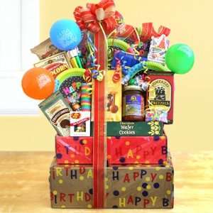 California Delicious Birthday Blast Gift Basket  Grocery 