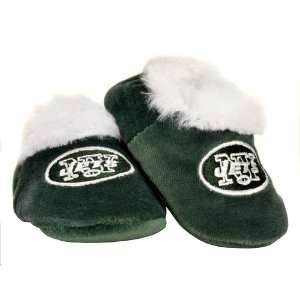NFL Baby Bootie Slippers New York Jets 3 6 Months:  Sports 