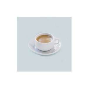  Bistro Espresso Cup and Saucer [Set of 4]: Kitchen 