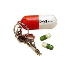  80118    Capsule Keychain Pill Box Pill Box Health 