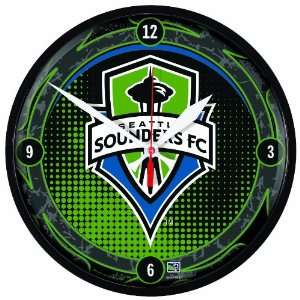  MLS Seattle Sounders FC Round Clock