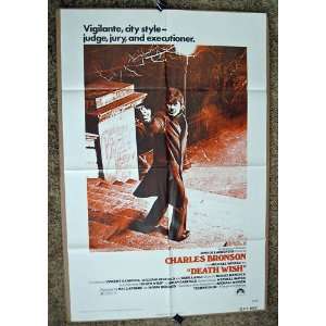   Death Wish   Charles Bronson   Original Movie Poster 