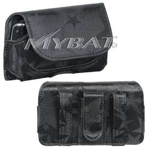  Horizontal Pouch Large7 (Black Stars) 