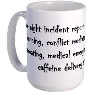  Residence Life Coffee Mug, Large Ra Large Mug by CafePress 