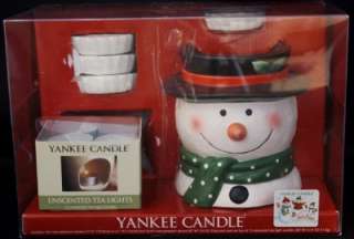 Yankee Candle Jack Frost Snowman Candle Holder Potpourr  