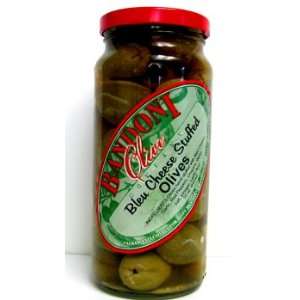 Bleu Cheese Stuffed Olives 10 oz:  Grocery & Gourmet Food