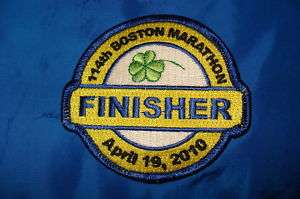 2010 Boston Marathon Finisher Patch  