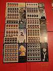 COMPLETE SET OF 16 US LEGENDS OF HOLLYWOOD SHEETS