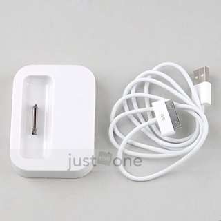 Docking Station Dock + USB Data/ Charger Cable iPhone 4  