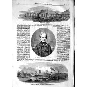  1852 HENRY CLAY PORTLAND BREAKWATER JOHN BOWES SHIP
