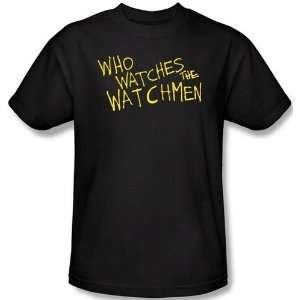  Who Watches the Watchmen T Shirt (Size XL) Kitchen 