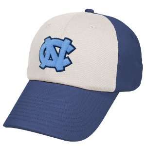   Heels (UNC) Navy Blue White Faded Swoosh Flex Hat